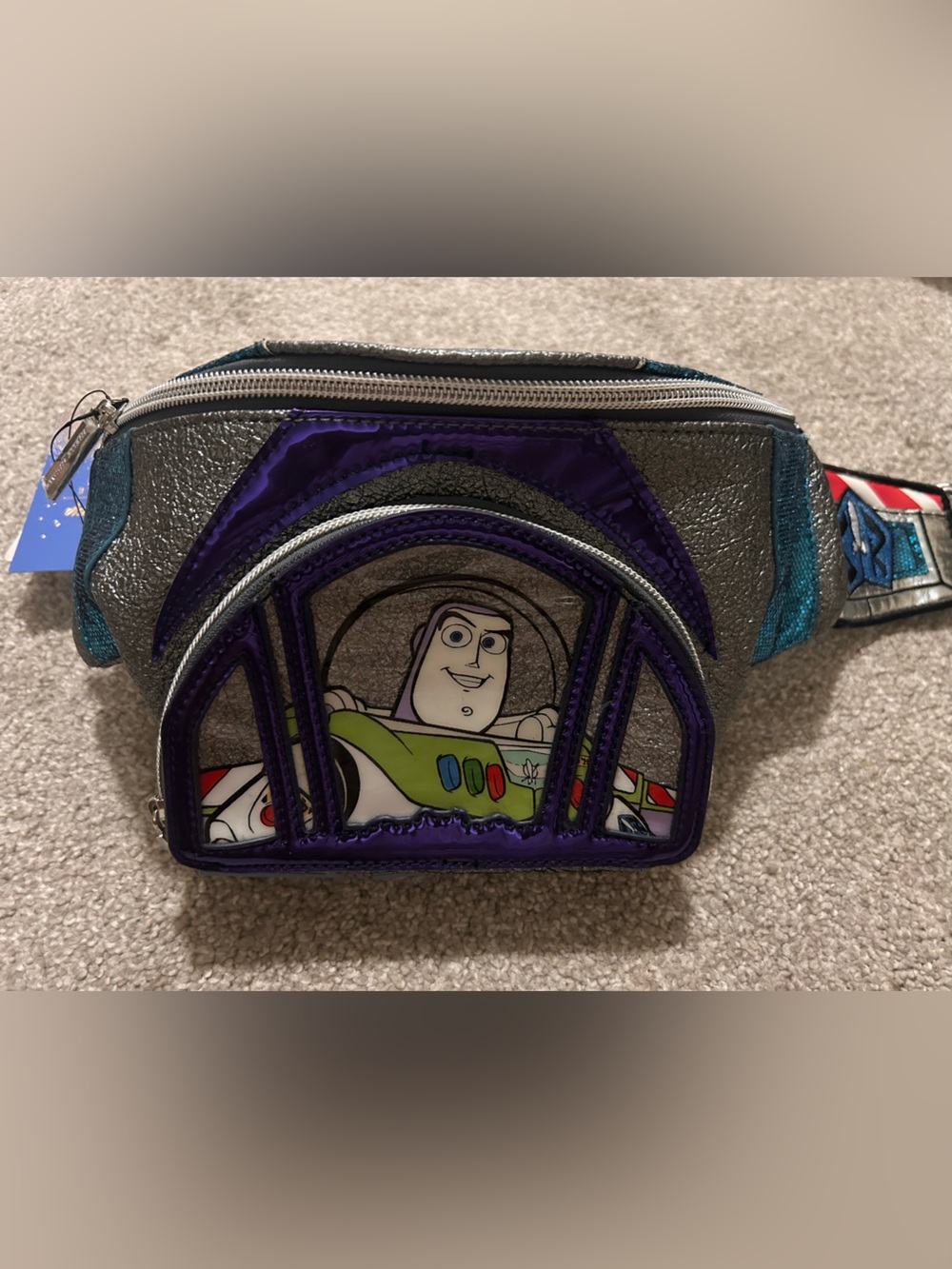 RARE Toy Story Disney Buzz Lightear Fanny Pack Bag